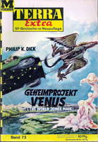 Philip K. Dick The World Jones Made cover GEHEIM PROJEKT VENUS